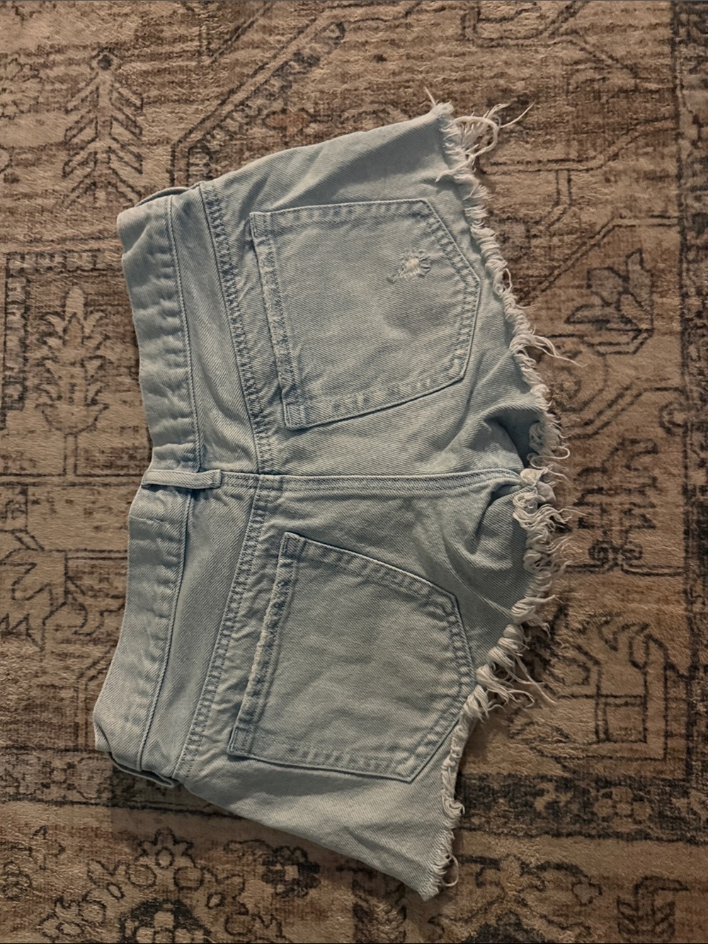 Pacsun low rise denim shorts - Picture 2 of 4